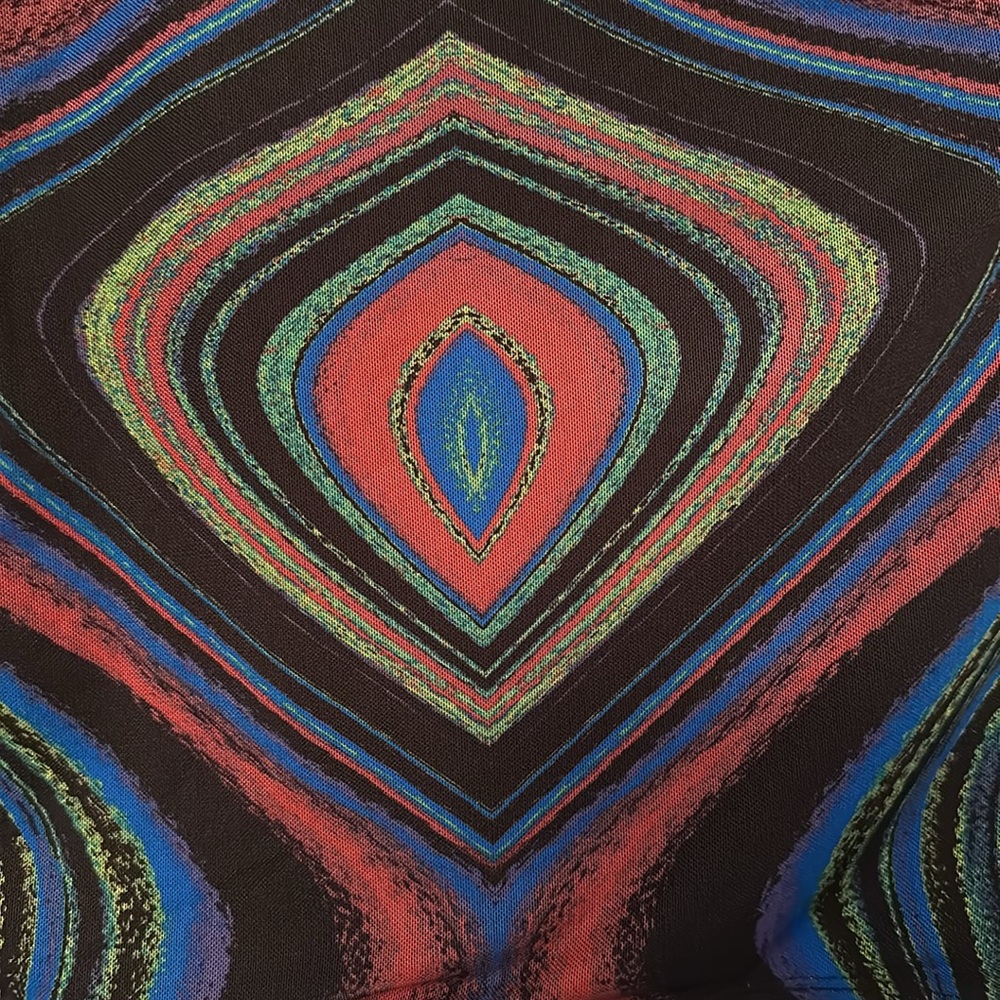 Afrm Crop Multi Color Top Size S/P - image 5